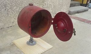 RARE 1920&#039;s CAST IRON DUPLEX FIRE ALARM &lt;&lt;&lt;&lt;&lt;&lt;&lt;&lt; LOOK