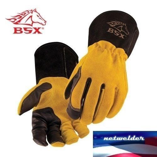 Revco BSX Premium 3 Kidskin Finger Cowhide Back TIG Welding Gloves - BT88  XL
