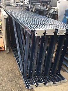 Tear Drop Uprights/Pallet Racking, 42&#034;D x 22&#034;H...