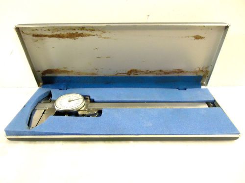 Central Tool Inc., 0-6&#034; Dial Caliper, # 6422, Used, Japan.