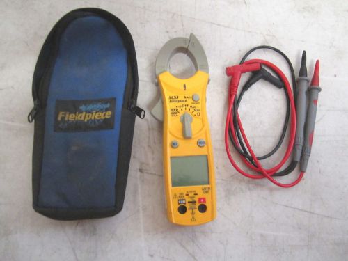 FIELDPIECE SC53 VOLTAGE TEMPERATURE HVAC CLAMP METER MULTIMETER TOOL