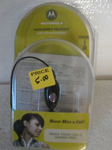 Motorola 89060J Black In-Ear Only Headsets OEM