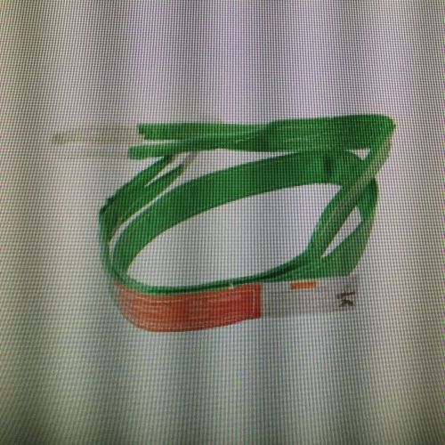 Vestil SL-4-F- 8 Polyester Lifting Sling Loop Ends  Green