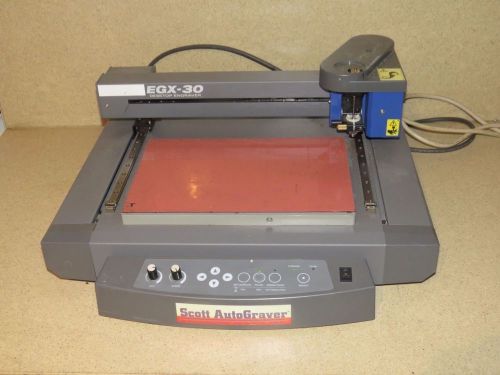 ROLAND EGX-30 DESKTOP ENGRAVER SCOTT AUTOGRAVER