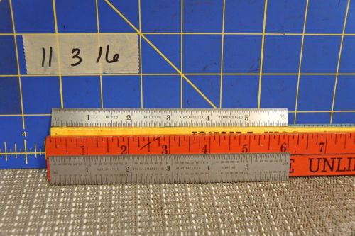 2 Starrett 6&#034; Rulers