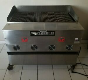 Cookshack CB048 Used Stainless Steel Pellet Charbroiled Indoor or Outdoor Grill