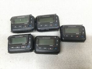 *LOT OF 5* Daviscomms BR802 Alphanumeric VHF POCSAG Pagers