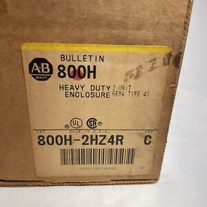 Allen-Bradley Heavy Duty Push Button NEMA 4X Enclosure Bulletin 800H-2HZ4R