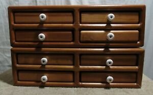 Hand Crafted Wooden Desk, Office, &amp; Craft Supplies Organizer Drawers