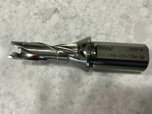 ISCAR SUMOCHAM DRILL DCN 0906-272-125A-3D .906 diameter 2.72 length 1.25 base   