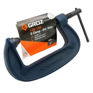 GROZ 35801 C Clamp,Ductile,4&#034;