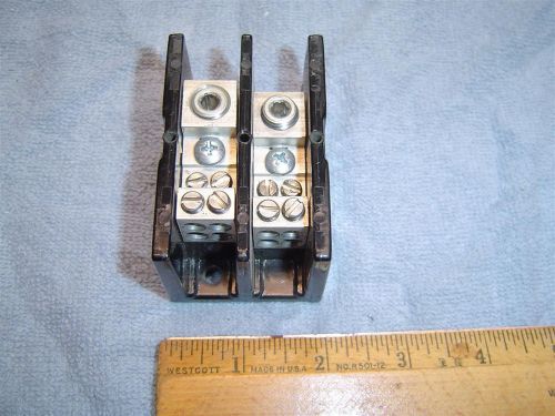 Littelfuse  2 pole Used  Terminal Lug Block