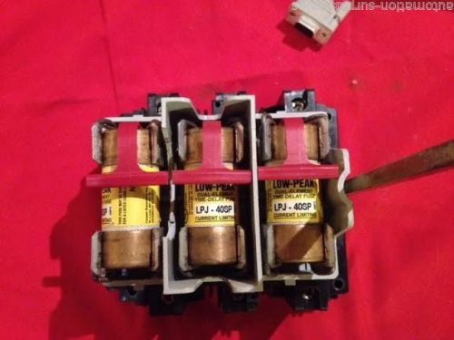 Allen bradley 194r-nj060p3 fused disconnect switch 60 amp 600 vac 250 vdc for sale