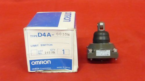 OMRON D4A-0010N *NIB* LIMIT SWITCH HEAD (2D0)