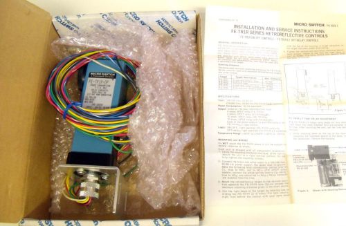 Honeywell fe-tr1r-dp retroreflective on/off control 115v 5va 5 va fetr1rdp nib for sale