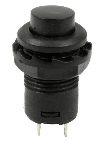 Car Truck Boat Locking Lock Dash OFF-ON Push Button Switch BLACK  Button