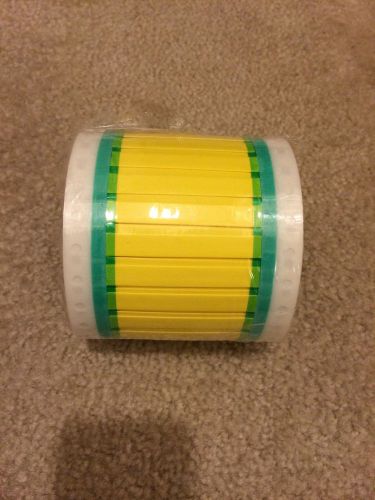 Yellow 3/16&#034; Inch Polyolefin Heat Shrink Tubing 250 Pieces 3:1 Shrink Ratio