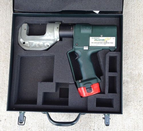 Greenlee Gator EK1240K Battery Crimping Tool with Case