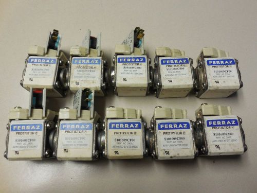 Lot 10 Ferraz Shawmut Protistor Semiconductor Fuse 350A 700V S101609CF00 New