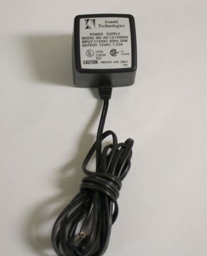 genuine ASANT&#039;E TECHNOLOGIES POWER SUPPLY AD-121200AU 12V  1.25A