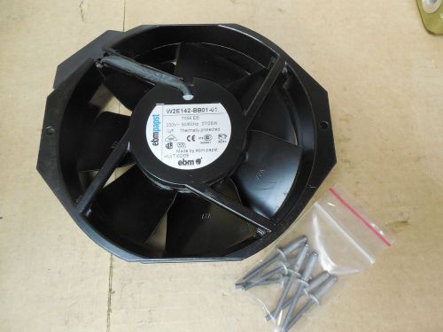 Ebmpapst Axial Fan W2E142-BB01-01 W2E142BB0101 230V 28W 1uF New