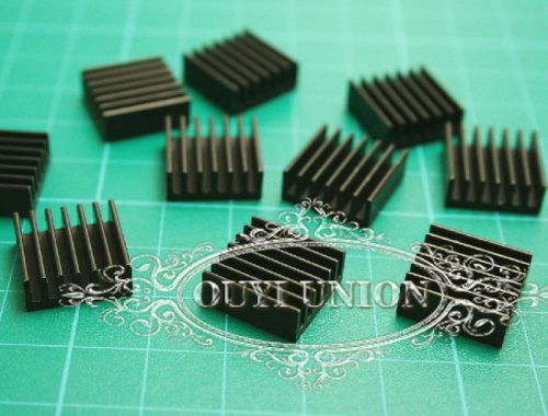 10PC14x14x6mm Aluminum Heat Sink Heatsink Chip For IC LED Power Transistor NEW