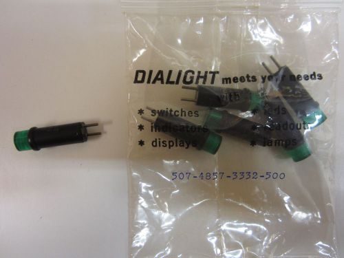 DIALIGHT GREEN INDICATOR LIGHT 507-4857-3332-500 (6 PCS)