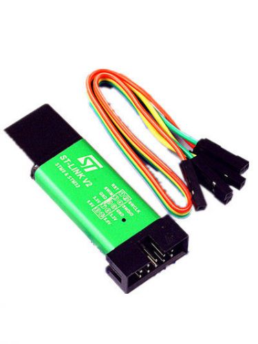 10pcs st - link v2 mini metal shell stm8 stm32 simulator downloader programmer for sale