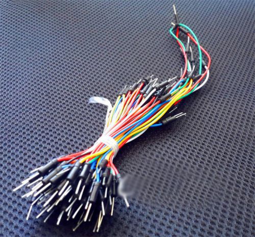 Male to Male Solderless Flexible Breadboard Jumper Cable Wires 65Pcs for Arduino