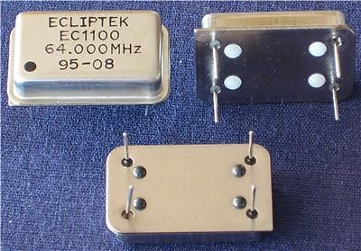 64.000 Mhz CRYSTAL OSCILLATOR FULL CAN ( Qty 10 ) *** NEW ***