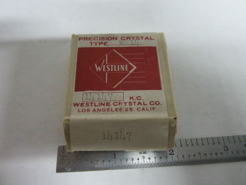 VINTAGE FT-243 QUARTZ RADIO CRYSTAL WESTLINE LOS ANGELES FREQUENCY 14147 KC NEW