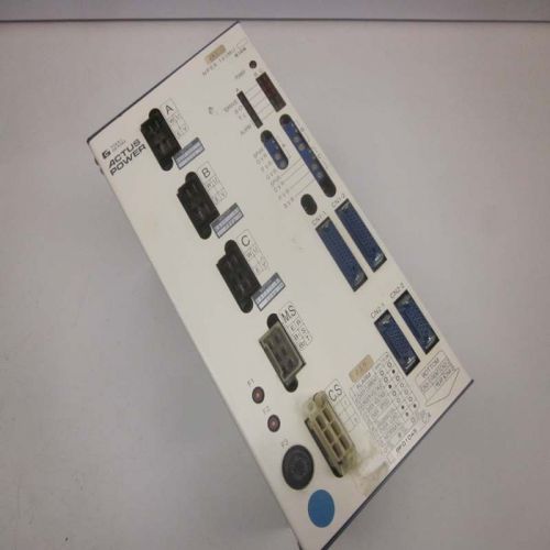 Nikki Denso NPSA 103MU-E1CS AC200-200V AC Servo Controller Actus Power