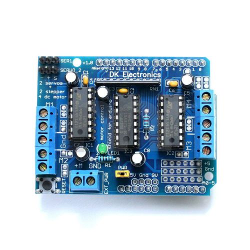 L293d motor drive shield expansion board for arduino duemilanove mega uno for sale