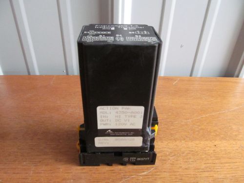 ACTION PAK PROGRAMMABLE T/C ISOLATING TRANSMITTER 120V AC # 4350-A001  (V-85)