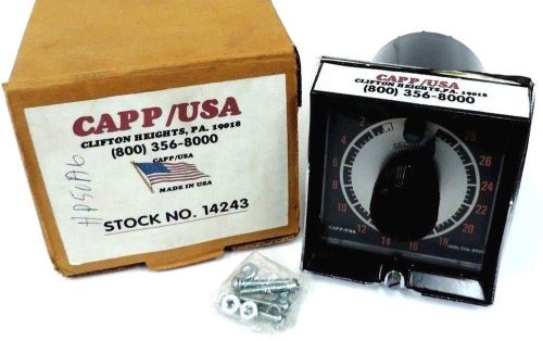 NIB CAPP USA 14243 RESET TIMER 0-30SEC