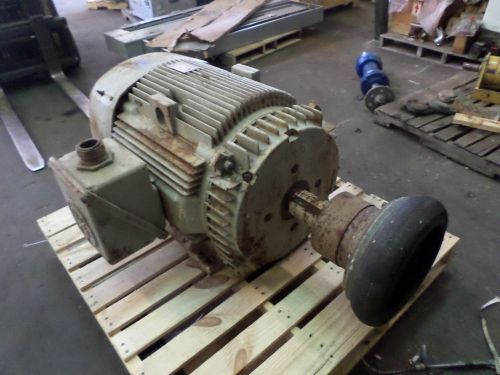 GE MOTOR MOD# 5KS445SS408D10 SN: RL6143041 100HP RPM885 460V 445T:FR USED