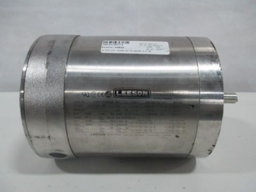 New leeson cz6t17vc53a stainless ac 1/2hp 230/460v 1725rpm 56c motor d220478 for sale