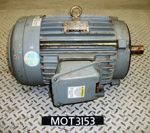 Ge 7.5 hp 5k215kc205b 215tcy frame motor (mot3153) for sale