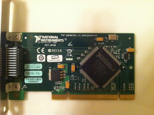 National Istrument NI PCI-GPIB IEEE 488.2 188513E-01