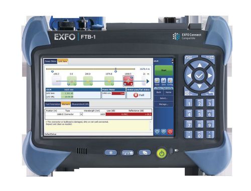 EXFO FTB-1 1310/1550nm 39/37dB SC/UPC VFL PM