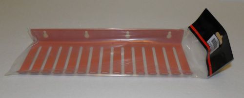 Test Lead &amp; Tool Holder Orange, 14 Slots  - Heavy Duty Industrial Grade - 5TXD0