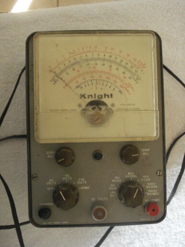 Vintage Used Vtg KNIGHT VOLT METER