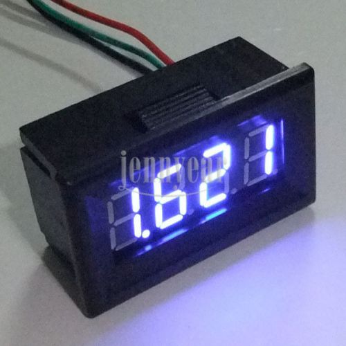 Dc 0-3v digital volt meter high-precision 0.36&#034; blue led voltage panel meter for sale