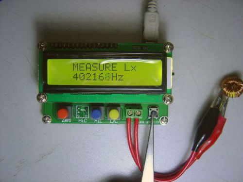 L/C/F Digital led Inductance Capacitance High Precision Meter LC100-S