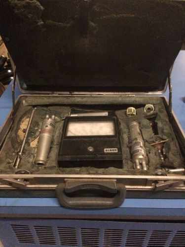 Alnor Series 6000p Velometer Meter, Case, Accessories Air Velocity Test