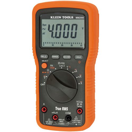 Klein Tools Electric Multimeter MM2000 MM 2000 - Brand New in Retail Packaging