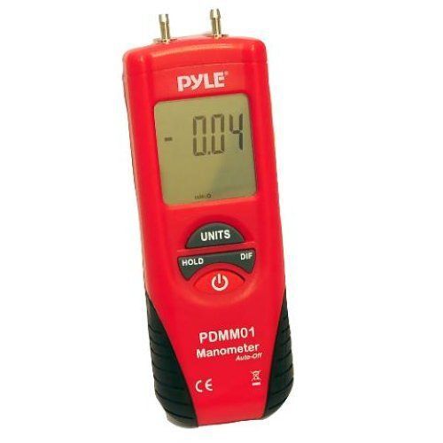 PYLE PDMM01 Digital Manometer with 11 Units of Measure