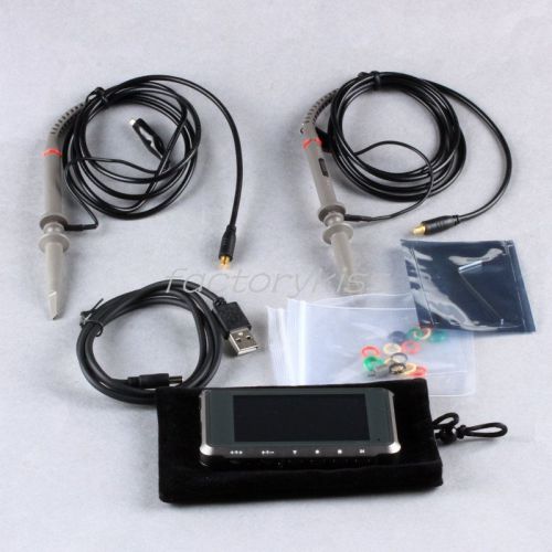 Digital oscilloscope pocketscope ds203 dso203 silver aluminium alloy gbw for sale