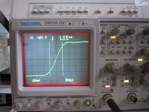 Calibrated TEKTRONIX 2465ADV 2465A DV 350MHz Analog OSCILLOSCOPE, all options