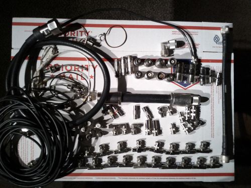 Huge lot pomona electronics-jfw industries-fujikura test cables rf- 90*-&#034;t&#034;s-etc for sale